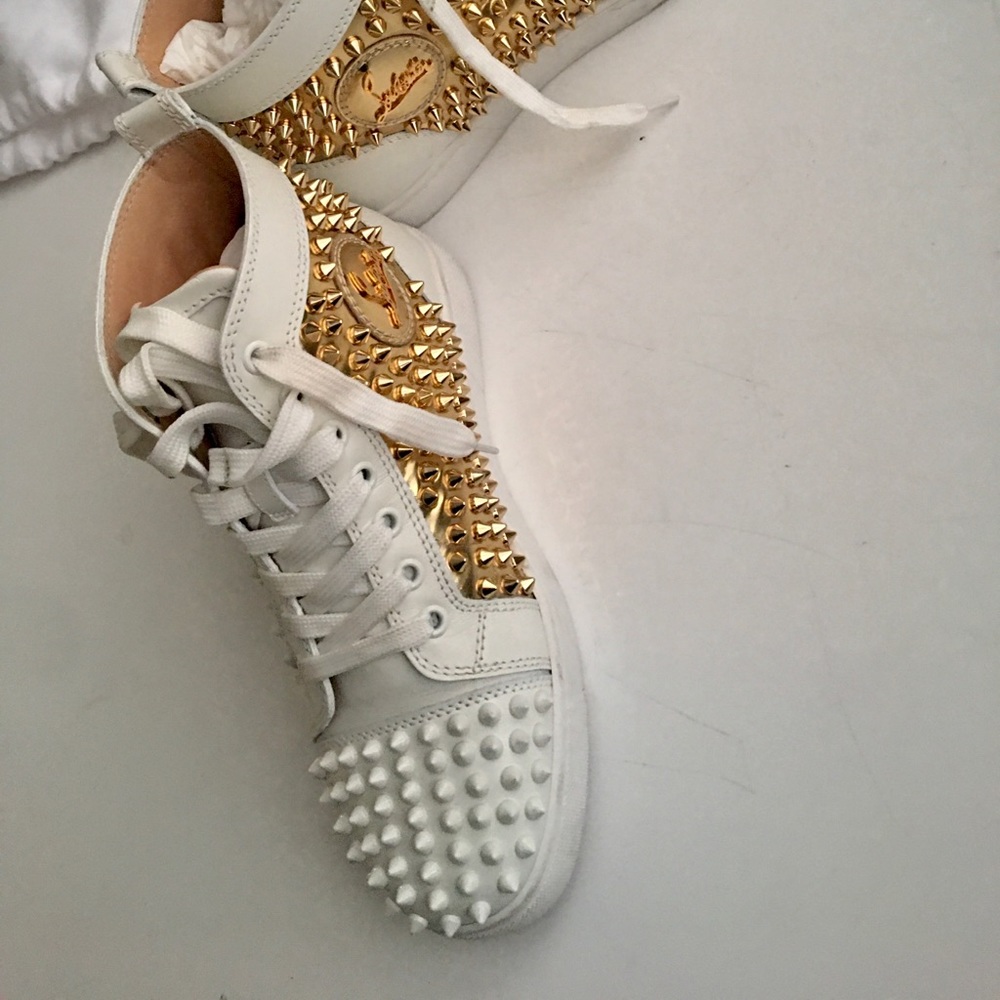 Christian Louboutin Sneakers | Louis Spikes Flat - Picture 2 of 16